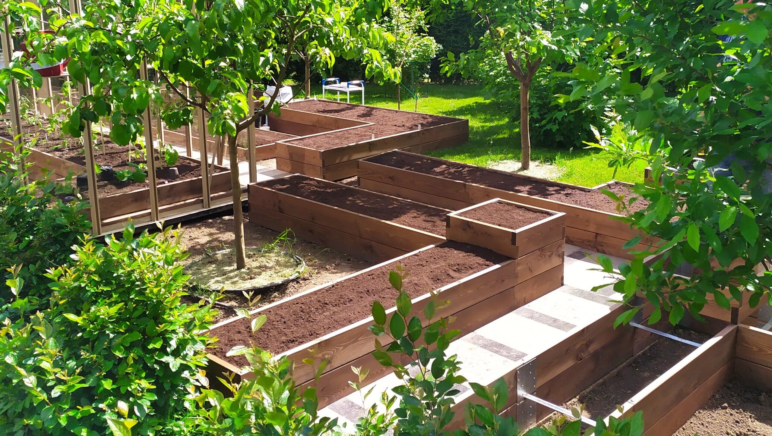 Самый красивый огород из лиственницы от ЭкоДеко / сезон 2021