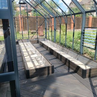 Грядки в теплицу и декинг - паркет / Развилка // Июнь 2024 13 Грядки теплицу и декинг - паркет / Развилка // Июнь 2024