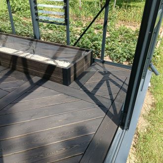 Грядки в теплицу и декинг - паркет / Развилка // Июнь 2024 12 Грядки теплицу и декинг - паркет / Развилка // Июнь 2024