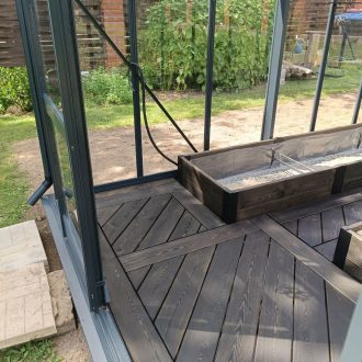 Грядки в теплицу и декинг - паркет / Развилка // Июнь 2024 11 Грядки теплицу и декинг - паркет / Развилка // Июнь 2024