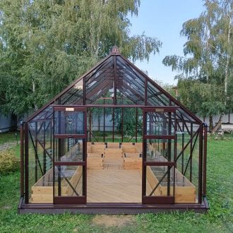 Грядки в теплицу и паркет / Раменский район // Июнь 2023