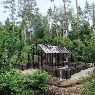 Большущий огород, теплица и паркет / КП Успенские дачи // Июнь 2024