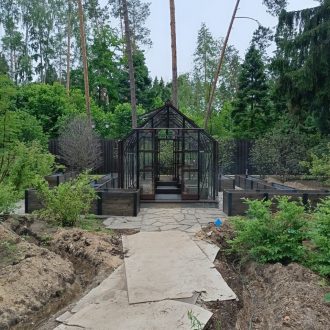 Большущий огород, теплица и паркет / КП Успенские дачи // Июнь 2024