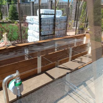 Компактная теплица и грядка / КП Новое Семкино — Рязанская область // Май 2024