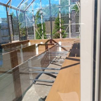 Компактная теплица и грядка / КП Новое Семкино — Рязанская область // Май 2024