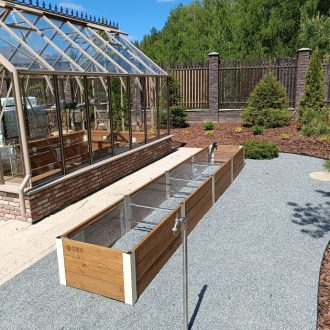 Компактная теплица и грядка / КП Новое Семкино — Рязанская область // Май 2024