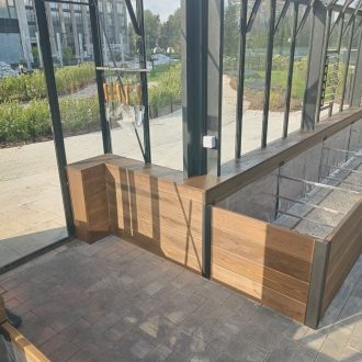 Самая большая теплица — оранжерея с высокими грядками / ЖК Will // Июнь 2024