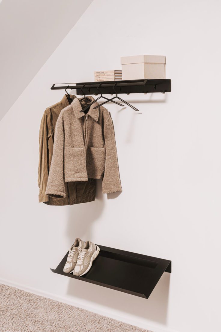 Металлическая полка для обуви Ско // Хранение от ЭкоДеко