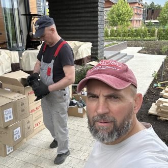 Открытая терраса из лиственницы / Мэдисон Парк // Июнь 2025