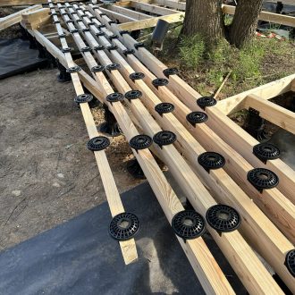 Открытая терраса из лиственницы / Мэдисон Парк // Июнь 2025