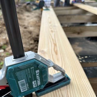 Открытая терраса из лиственницы / Мэдисон Парк // Июнь 2025