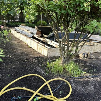 Открытая терраса из лиственницы / Мэдисон Парк // Июнь 2025