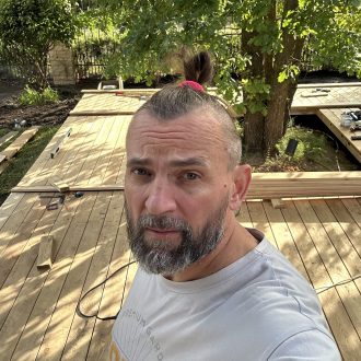 Открытая терраса из лиственницы / Мэдисон Парк // Июнь 2025