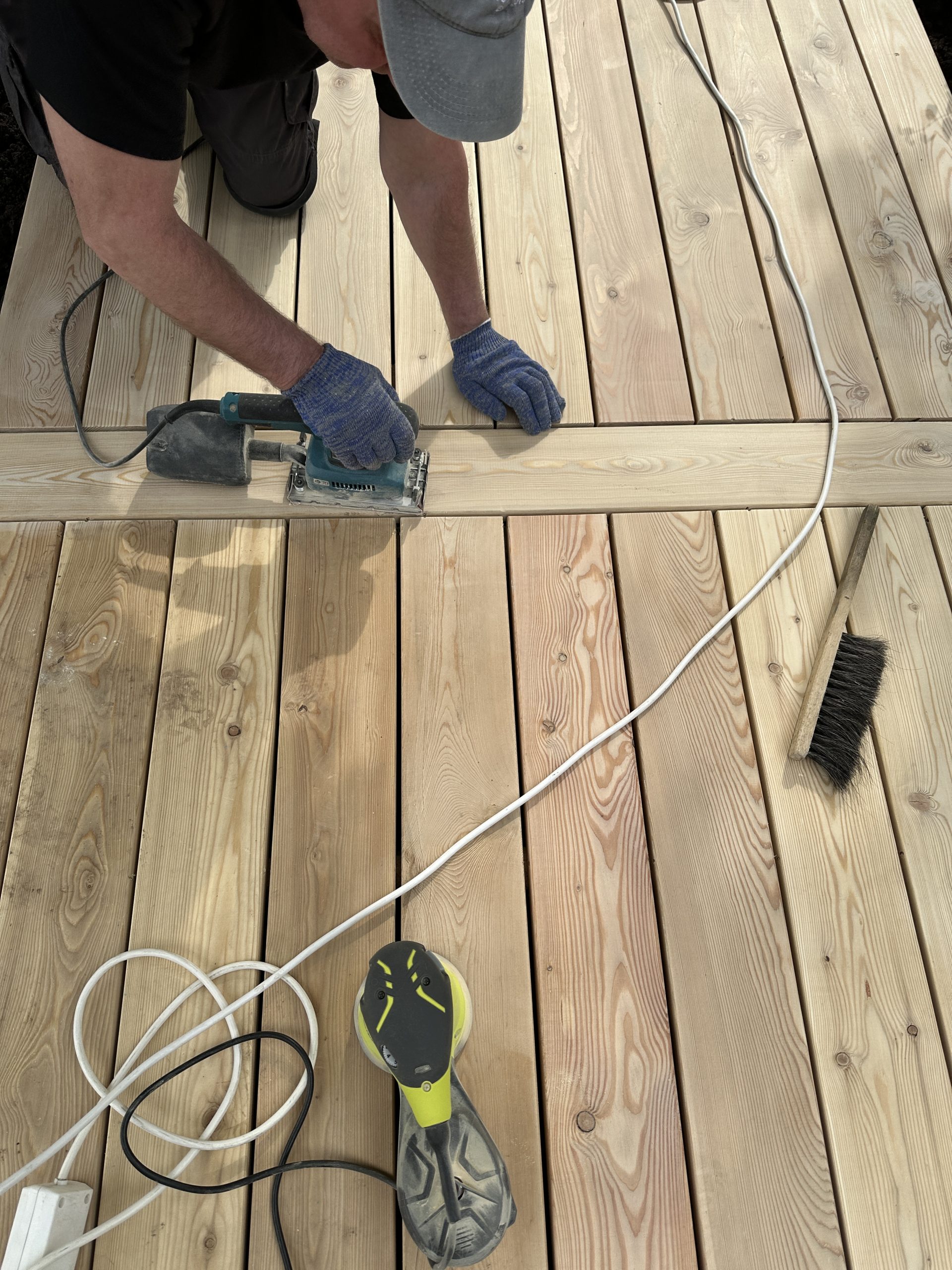 Открытая терраса из лиственницы / Мэдисон Парк // Июнь 2025