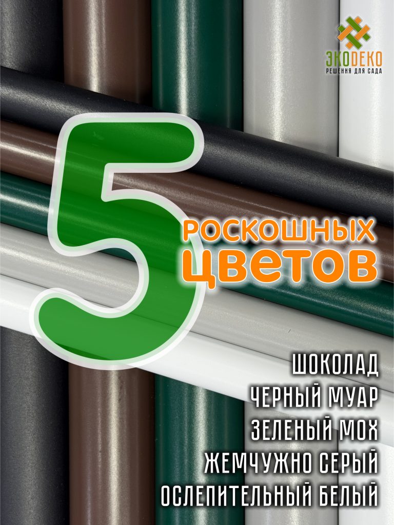 ЭкоДеко Гард 2026: премиальный кустодержатель в новых роскошных цветах !